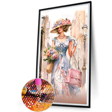 Load image into Gallery viewer, Diamond Painting - Full Round - Miss (30*55CM)
