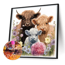 Load image into Gallery viewer, Diamond Painting - Full Round - Consuming cows and lambs (30*30CM)
