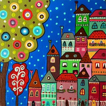 Load image into Gallery viewer, Diamond Painting - Full Round - color house (30*30CM)

