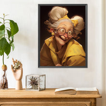 Load image into Gallery viewer, Diamond Painting - Full Round - Cute grandma (30*40CM)
