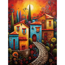 Load image into Gallery viewer, Diamond Painting - Full Round - color house (30*40CM)
