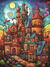 Load image into Gallery viewer, Diamond Painting - Full Round - color house (30*40CM)
