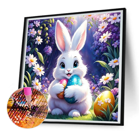 Diamond Painting - Full Round - easter bunny eggs (30*30CM)