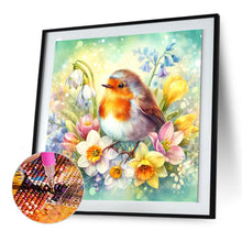 Load image into Gallery viewer, Diamond Painting - Full Round - spring sparrow (30*30CM)
