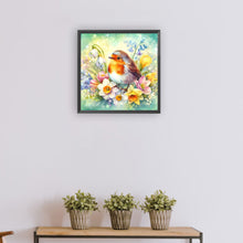 Load image into Gallery viewer, Diamond Painting - Full Round - spring sparrow (30*30CM)
