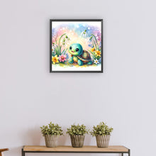 Load image into Gallery viewer, Diamond Painting - Full Round - spring turtle (30*30CM)
