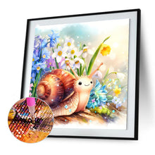 Load image into Gallery viewer, Diamond Painting - Full Round - spring snail (30*30CM)
