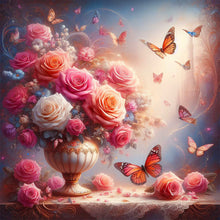 Load image into Gallery viewer, Diamond Painting - Full Round - bouquet (30*30CM)
