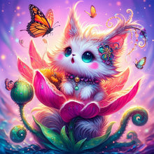 Load image into Gallery viewer, Diamond Painting - Full Round - cat (40*40CM)
