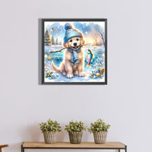 Load image into Gallery viewer, Diamond Painting - Full Round - dog (40*40CM)
