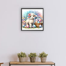 Load image into Gallery viewer, Diamond Painting - Full Round - Sheep and eggs (30*30CM)
