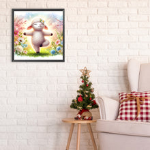 Load image into Gallery viewer, Diamond Painting - Full Round - practicing sheep (30*30CM)
