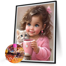 Load image into Gallery viewer, Diamond Painting - Full Square - little girl (40*50CM)
