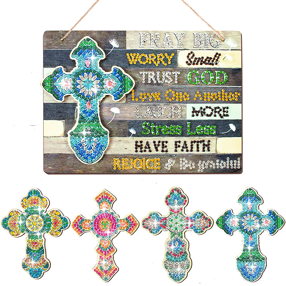 DIY Diamond Painting Welcome Sign Detachable Decor for Wall Front Door for Kids