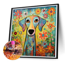 Load image into Gallery viewer, Diamond Painting - Full Round - cartoon puppy (30*30CM)

