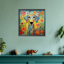 Load image into Gallery viewer, Diamond Painting - Full Round - cartoon puppy (30*30CM)
