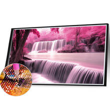 Load image into Gallery viewer, Diamond Painting - Full Round - purple light waterfall (40*30CM)

