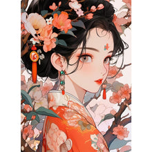 Load image into Gallery viewer, Diamond Painting - Full Square - Japanese woman (40*55CM)
