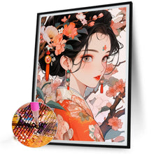 Load image into Gallery viewer, Diamond Painting - Full Square - Japanese woman (40*55CM)
