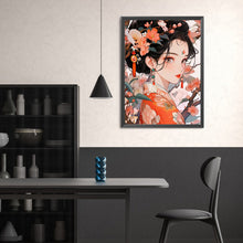 Load image into Gallery viewer, Diamond Painting - Full Square - Japanese woman (40*55CM)
