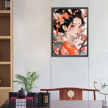 Load image into Gallery viewer, Diamond Painting - Full Square - Japanese woman (40*55CM)
