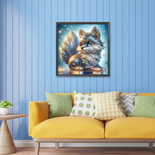 Load image into Gallery viewer, Diamond Painting - Partial Special Shaped - Little Fox (30*30CM)
