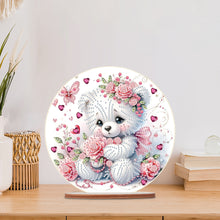 Load image into Gallery viewer, Special Shaped Bear Diamond Painting Tabletop Kit Home Office Decor (Sad Bear)
