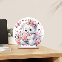 Load image into Gallery viewer, Special Shaped Bear Diamond Painting Tabletop Kit Home Office Decor (Sad Bear)
