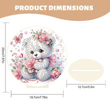 Load image into Gallery viewer, Special Shaped Bear Diamond Painting Tabletop Kit Home Office Decor (Sad Bear)
