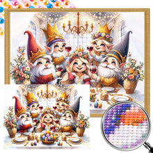 Load image into Gallery viewer, AB Diamond Painting - Full Round - Easter Gnome Dinner (40*30CM)
