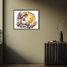 Load image into Gallery viewer, AB Diamond Painting - Full Round - Easter boy with colored eggs (40*30CM)
