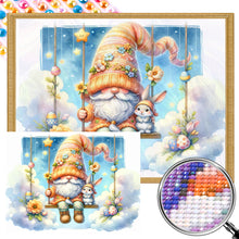 Load image into Gallery viewer, AB Diamond Painting - Full Round - Easter Swing Gnome (40*30CM)
