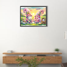 Load image into Gallery viewer, AB Diamond Painting - Full Round - Easter gnomes picnic (40*30CM)
