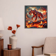 Load image into Gallery viewer, Diamond Painting - Full Round - volcanic leopard (30*30CM)
