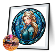 Load image into Gallery viewer, AB Diamond Painting - Full Round - Glass Art Disney Princess-Princess Anna (40*40CM)
