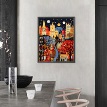 Load image into Gallery viewer, AB Diamond Painting - Full Round - colorful houses (40*50CM)
