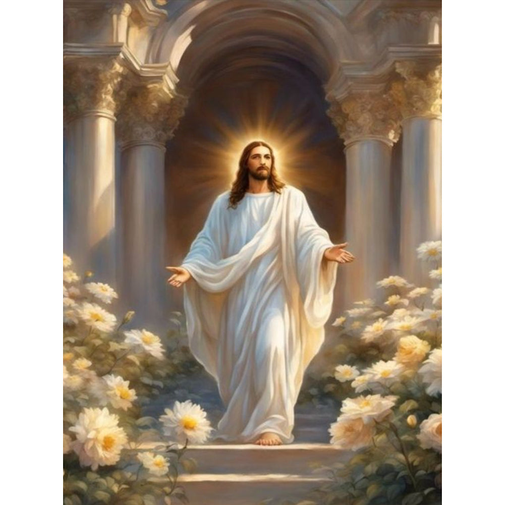 Diamond Painting - Full Round - Jesus (30*40CM)