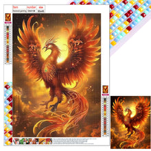 Load image into Gallery viewer, Diamond Painting - Full Square - flaming Phenix (30*40CM)
