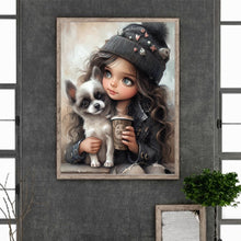 Load image into Gallery viewer, Diamond Painting - Full Round - girl (30*40CM)
