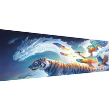 Load image into Gallery viewer, Diamond Painting - Full Round - tiger and dragon (90*40CM)

