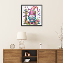 Load image into Gallery viewer, Diamond Painting - Partial Special Shaped - easter cross gnome (30*30CM)
