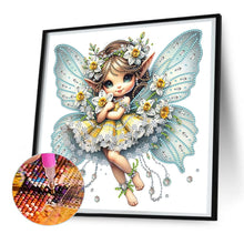 Load image into Gallery viewer, Diamond Painting - Partial Special Shaped - Daffodil elf girl (30*30CM)
