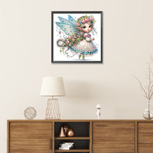Load image into Gallery viewer, Diamond Painting - Partial Special Shaped - tulip elf girl (30*30CM)
