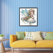 Load image into Gallery viewer, Diamond Painting - Partial Special Shaped - tulip elf girl (30*30CM)
