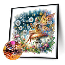 Load image into Gallery viewer, Diamond Painting - Partial Special Shaped - Dandelion elf girl (30*30CM)

