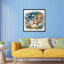 Load image into Gallery viewer, Diamond Painting - Partial Special Shaped - Dandelion elf girl (30*30CM)
