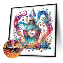 Load image into Gallery viewer, Diamond Painting - Partial Special Shaped - Colorful floral perfume (30*30CM)
