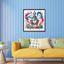 Load image into Gallery viewer, Diamond Painting - Partial Special Shaped - Colorful floral perfume (30*30CM)
