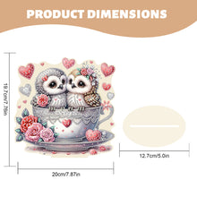 Load image into Gallery viewer, Acrylic Owl 5D DIY Diamond Painting Art Tabletop Home Decoration (Owl in Cup)
