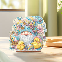 Load image into Gallery viewer, Acrylic Gnome Diamond Painting Art Tabletop Home Decoration (Easter Gnome 2)
